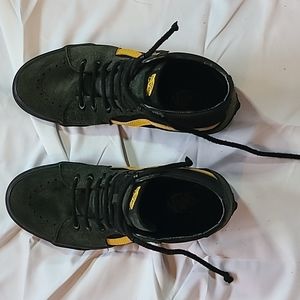 Vans Sk8-Hix Cordura high top skate shoes.